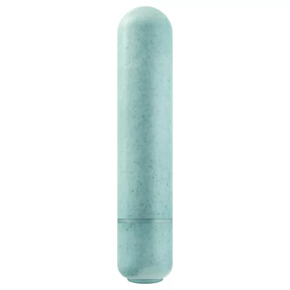 Gaia Eco M - videi draudzīgs stienīša vibrators (tirkīzzils) - vidējs