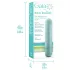 Gaia Eco M - videi draudzīgs stienīša vibrators (tirkīzzils) - vidējs