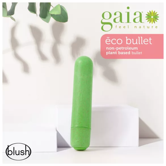Gaia Eco M - vibrators videi draudzīgs vidējs zaļš