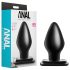 Anal Adventures XL - anālais plug lielā izmēra melns