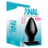 Blush Anal Adventures - XXL anālais plugs (melns)