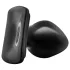Blush Anal Adventures - XXL anālais plugs (melns)
