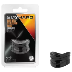 Stay Hard Beef - stiprs sēklinieku stiepējs (melns)