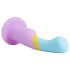 Avant Zelta Sirds - daudzkrāsu piesūcekņa dildo