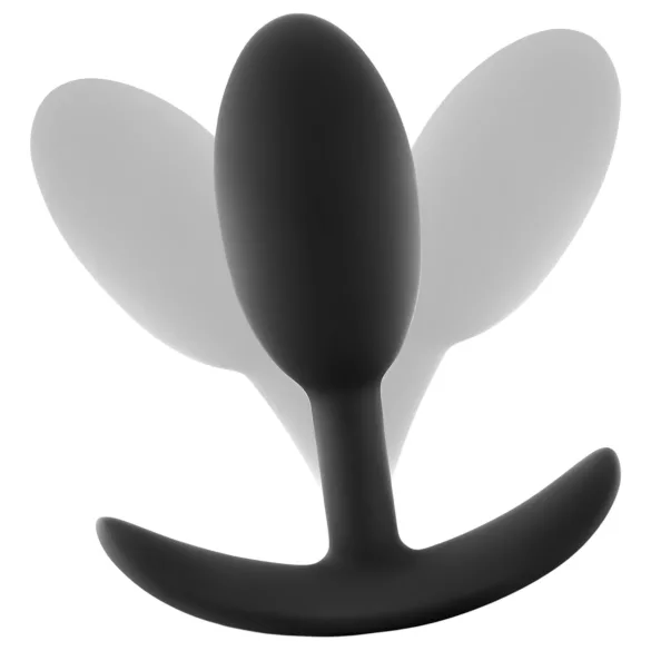 Anal Adventures Platinum anālais vāciņš vidējs melns