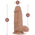 Blush Chub – dzīves reālistisks, piesūceknis dildo – 18 cm (dabīgs)