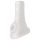 Perfect Fit Breeder - atvērtais dzimumlocekļa uzmava (10 cm) - balts