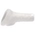 Perfect Fit Breeder - atvērtais dzimumlocekļa uzmava (10 cm) - balts