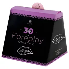   Secret Play 30 Day Foreplay Challenge - priekšspēles izaicinājuma kāršu spēle (angļu, spāņu valodā)