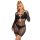 Subblime 952464 - seksīga tīkla mini kleita - (melna) - S-L
