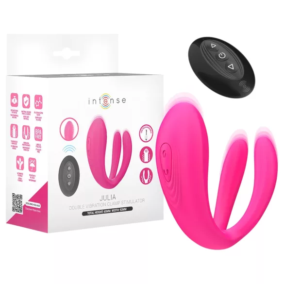 Intense Julia - G-punkta un klitora vibrators rozā