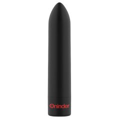 Oninder - mini vibrators ar lietotni, melns