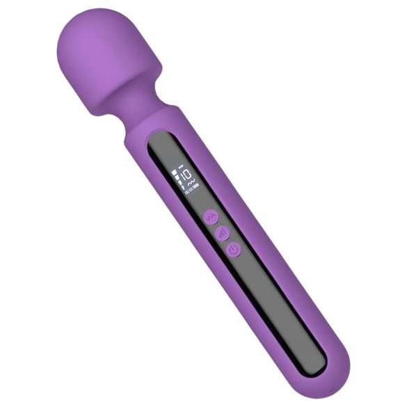Engily Ross Aura - uzlādējams digitālais masētājs-vibrators (violets)