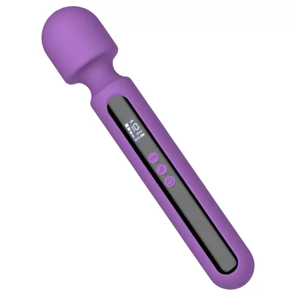 Engily Ross Aura - vibrators ar akumulatoru digitālais masāžieris violets