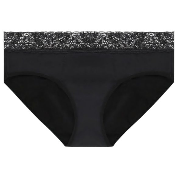 Adalet Natura Super - menstruālā biksītes (melnas)