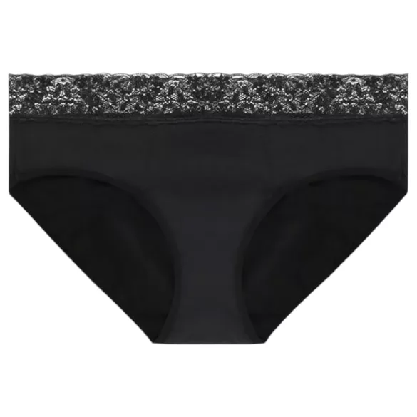 Adalet Natura Super - menstruālās biksītes melnas