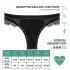 Adalet Flora menstruāciju biksītes normālas melnas - L