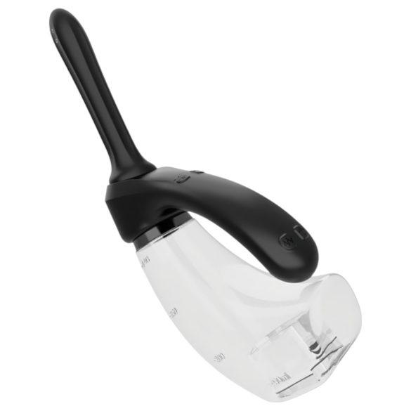 Afterdark - automātiska vibrējoša anālā duša caurspīdīga