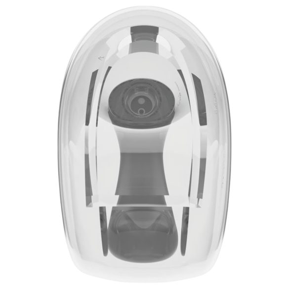 Afterdark - automātiska vibrējoša anālā duša caurspīdīga