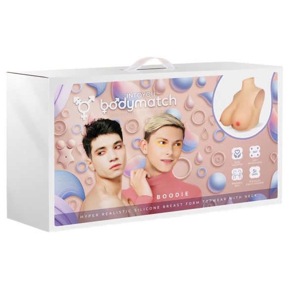 INTOYOU - piestiprināmas realistiskas krūtis naturālas