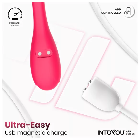 INTOYOU Kyra iegurņa muskuļu trenažieris ar vibrāciju, rozā