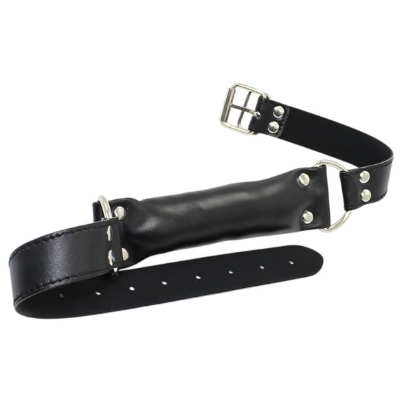 Latetobed - polsterēta mutes bumbiņa melna