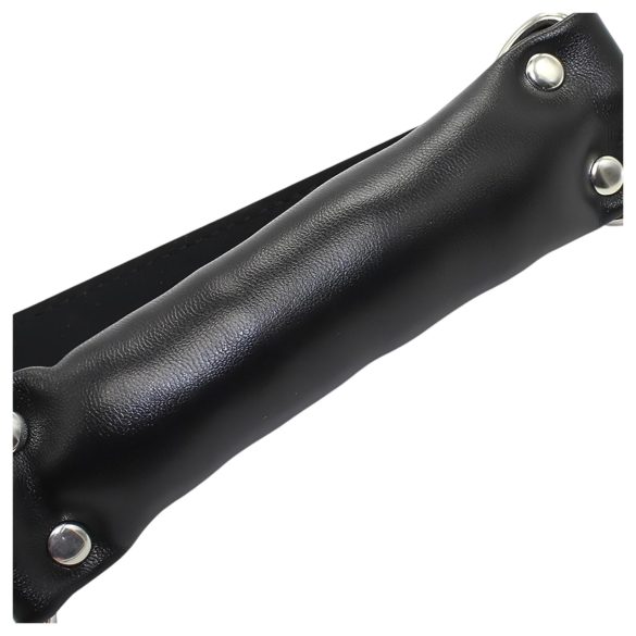 Latetobed - polsterēta mutes bumbiņa melna