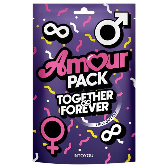 Amour Pack Together - iesācēju komplekts ar vibratoru, 7 daļas