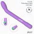 Adalet Gently - viedais G punkta un prostatas vibrators violets