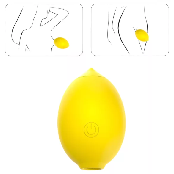 Engily Ross Lemon - citrona gaisa viļņu klitora stimulators (dzeltens)