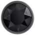 Evolved Black Gem - metāla anālo aizbāžņu komplekts ar melnu akmeni (sudrabs)