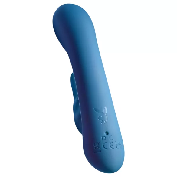 Playboy Rabbit - vibrators ar klitora stimulatoru, ūdensizturīgs, uzlādējams,