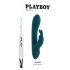 Playboy Trusītis - uzlādējams ūdensizturīgs klitora vibro (tirkīza)