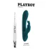 Playboy Rabbit - vibrators ar klitora stimulatoru, ūdensizturīgs, uzlādējams,