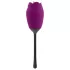 Playboy - ūdensizturīgs uzlādējams klitora vibrators ar mēlīti violets