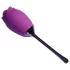 Playboy - ūdensizturīgs uzlādējams klitora vibrators ar mēlīti violets