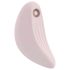 Playboy Palm - akumulatora, ūdensizturīgs 2in1 klitora vibrators (rozā)