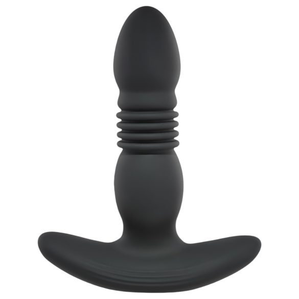 Playboy - uzlādējams, spēcīgs anālais vibrators (melns)