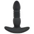 Playboy - uzlādējams, spēcīgs anālais vibrators (melns)