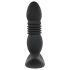 Playboy - uzlādējams, spēcīgs anālais vibrators (melns)