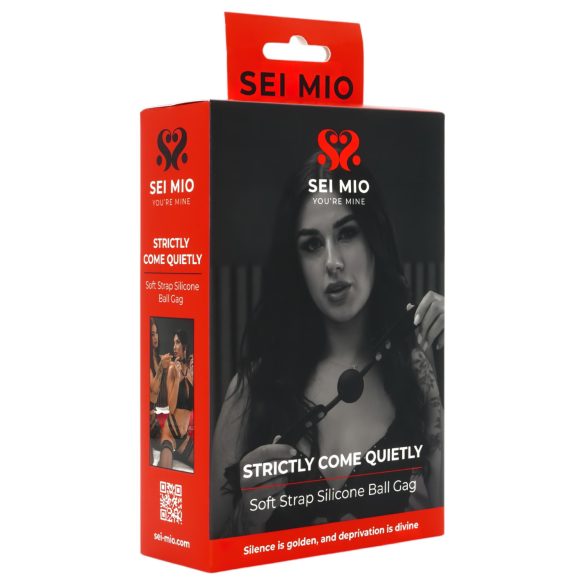 Sei Mio - bumbiņu mute (melna)