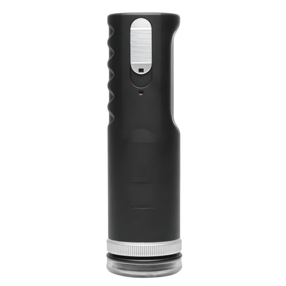 Master-Bot - augšup-leju kustības, mīksti adatiņu mute masturbators (melns)