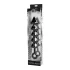 XR Brands - Spades - pērlīšu anālais dildo (melns)