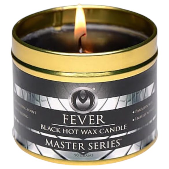 Fever - melna parafīna svece (120g)