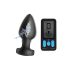Zeus - bezvadu E-Stim anālais vibrators (melns)