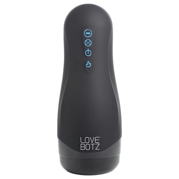 Lovebotz Auto Milker - ūdensizturīgs sūknējošs vibrators (melns)