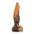 Creature Cocks Ravager - teksturēts silikona dildo - 20cm (oranžs)