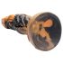 Creature Cocks Ravager - teksturēts silikona dildo - 20cm (oranžs)