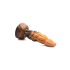 Creature Cocks Ravager - teksturēts silikona dildo - 20cm (oranžs)