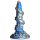 Creature Cocks Kraken - spirālveida astoņkāja dildo - 21cm (zeltaini-zils)